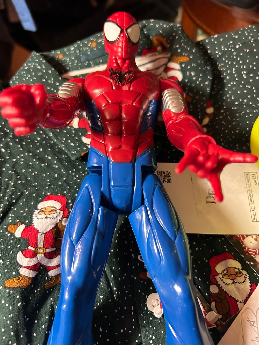 Marvel Spider-Man 12” Red & Blue Articulated Action Figure New, no tags or box